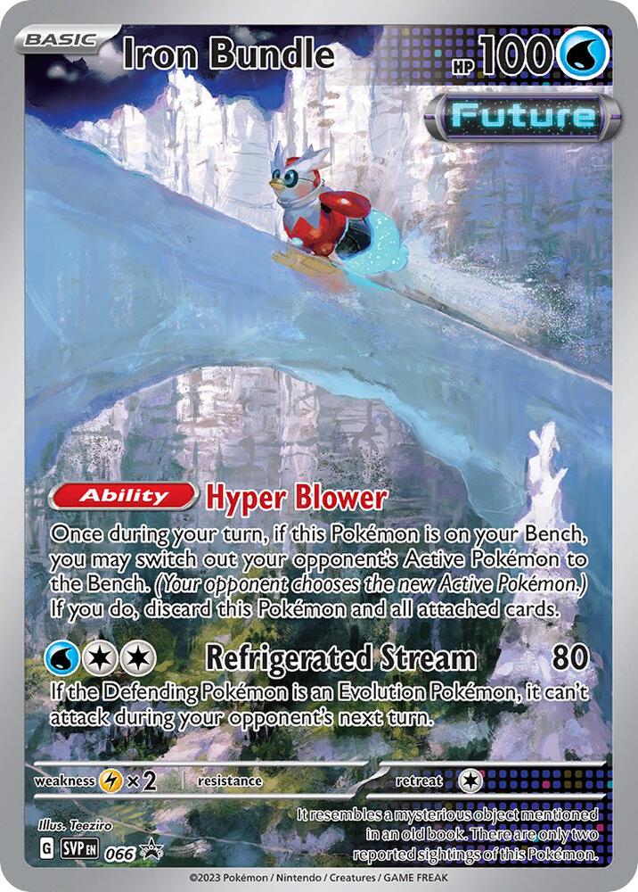 Iron Bundle SVP 066 Holofoil — Black Star Promo Pokémon card