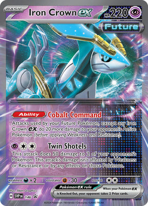 Pokemon - S&V - Black Star Promo - Iron Crown ex - 146