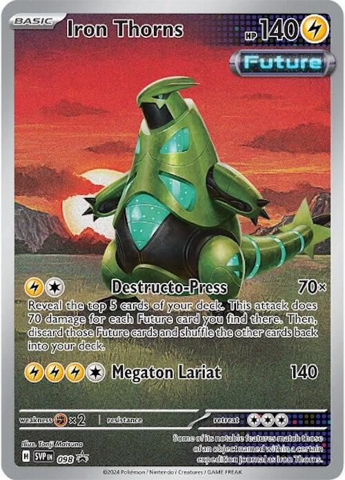 Pokemon - S&V - Black Star Promo - Iron Thorns - 098