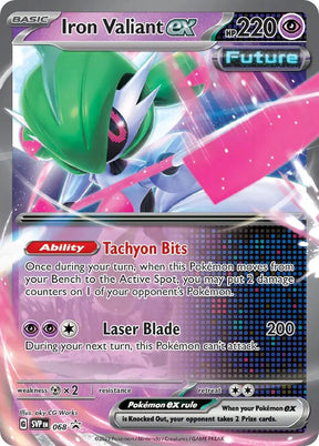 Pokemon - S&V - Black Star Promo - Iron Valiant ex - 068