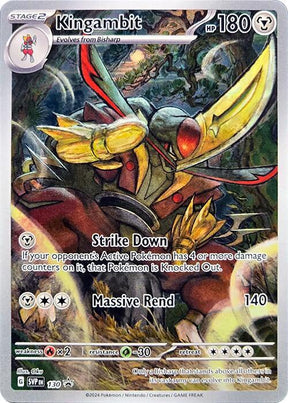 Pokemon - S&V - Black Star Promo - Kingambit - 130