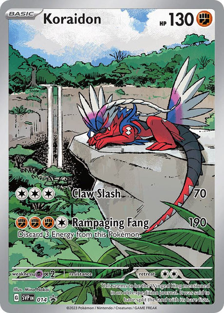 Pokemon - S&V - Black Star Promo - Koraidon - 014