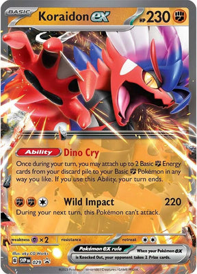 Pokemon - S&V - Black Star Promo - Koraidon ex - 029