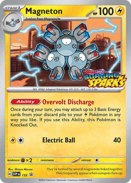 Pokemon - S&V - Black Star Promo - Magneton - 153