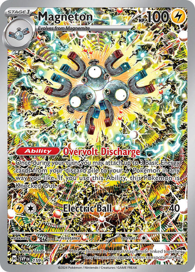 Pokemon - S&V - Black Star Promo - Magneton - 159