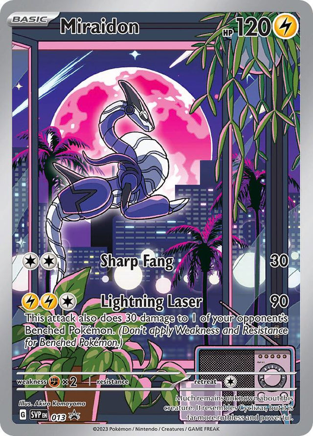 Pokemon - S&V - Black Star Promo - Miraidon - 013