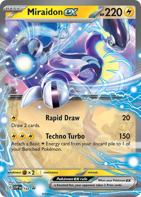 Pokemon - S&V - Black Star Promo - Miraidon ex - 143