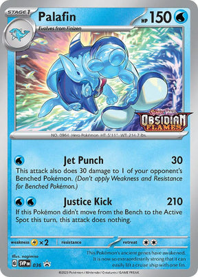 Pokemon - S&V - Black Star Promo - Palafin - 036 - Prerelease