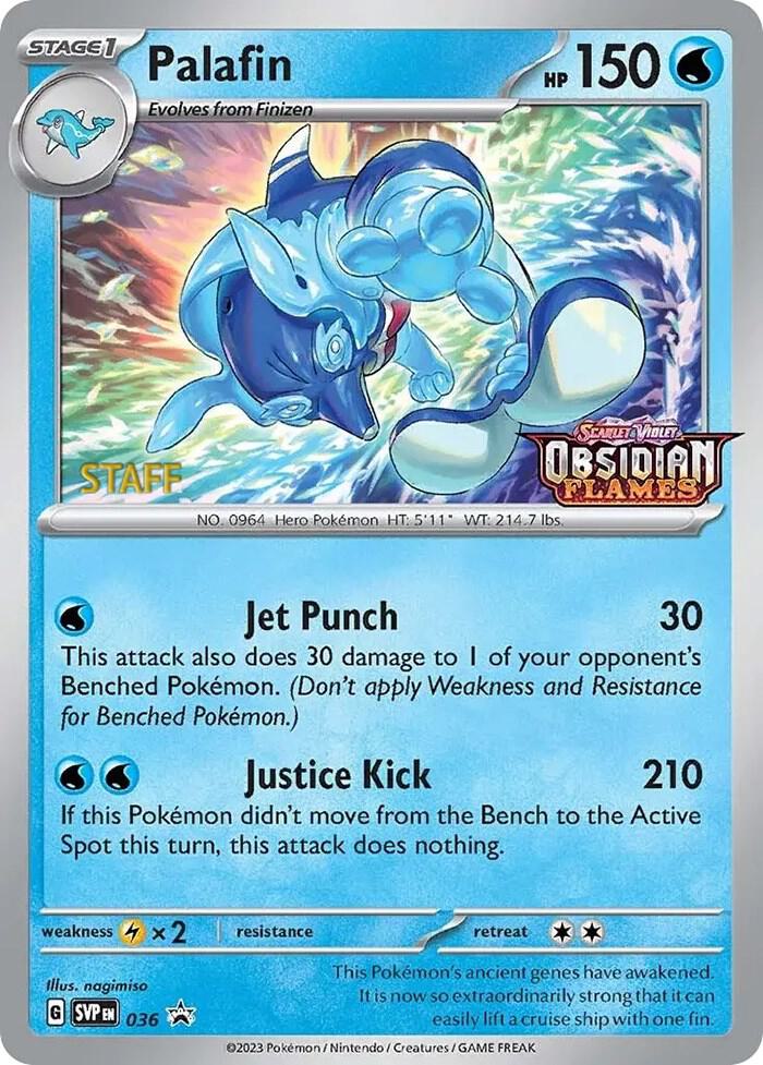Palafin SVP 036 Holofoil — Black Star Promo Pokémon card