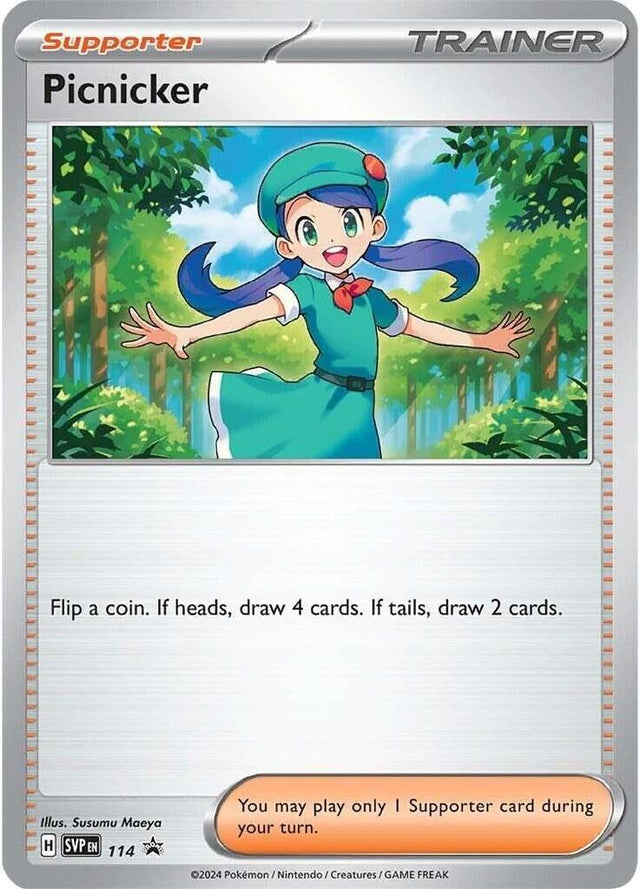 Pokemon - S&V - Black Star Promo - Picnicker - 114
