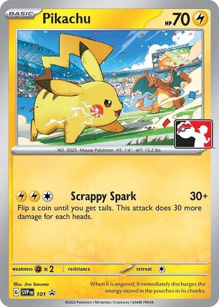 Pokemon - S&V - Black Star Promo - Pikachu - 101
