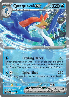 Pokemon - S&V - Black Star Promo - Quaquaval ex - 035