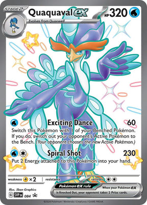 Pokemon - S&V - Black Star Promo - Quaquaval ex - 084