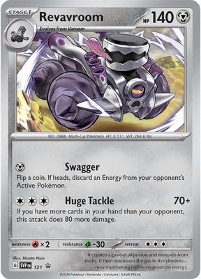 Pokemon - S&V - Black Star Promo - Revavroom - 121