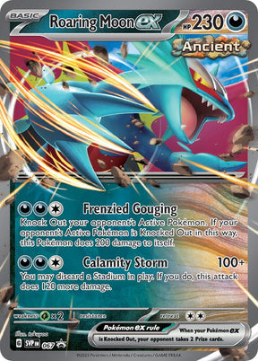 Pokemon - S&V - Black Star Promo - Roaring Moon ex - 067