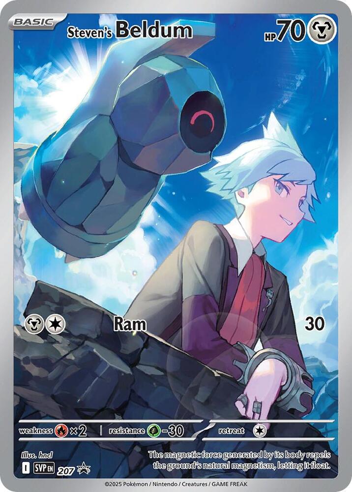 Pokemon - S&V - Black Star Promo - Steven's Beldum - SVP 207