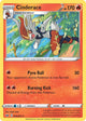 Pokemon - Sword & Shield - Cinderace - 035/202 - Reverse Holofoil