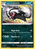 Galarian Linoone 118/202 — Sword & Shield Pokémon card