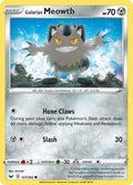 Galarian Meowth 127/202 Reverse Holofoil — Sword & Shield Pokémon card