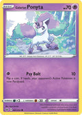 Galarian Ponyta 081/202 Reverse Holofoil — Sword & Shield Pokémon card