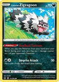 Galarian Zigzagoon 117/202 Reverse Holofoil — Sword & Shield Pokémon card