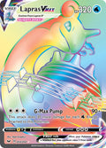 Lapras VMAX 203/202 Holofoil — Sword & Shield Pokémon card