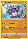 Rhydon 098/202 Reverse Holofoil — Sword & Shield Pokémon card