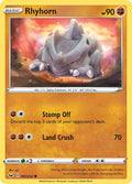 Rhyhorn 097/202 — Sword & Shield Pokémon card