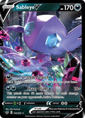 Sableye V 120/202 Holofoil — Sword & Shield Pokémon card