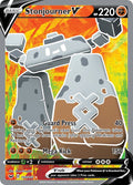 Stonjourner V 193/202 Holofoil — Sword & Shield Pokémon card