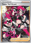Team Yell Grunt 202/202 Holofoil — Sword & Shield Pokémon card