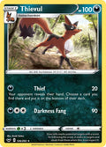 Thievul 126/202 Reverse Holofoil — Sword & Shield Pokémon card