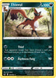 Pokemon - Sword & Shield - Thievul - 126/202 - Reverse Holofoil