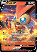 Victini V 025/202 Holofoil — Sword & Shield Pokémon card