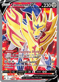 Zamazenta V 196/202 Holofoil — Sword & Shield Pokémon card