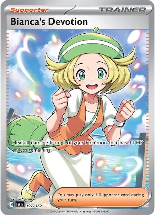 Bianca's Devotion 197/162 Holofoil — Temporal Forces Pokémon card