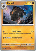 Carkol 094/162 — Temporal Forces Pokémon card