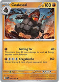 Coalossal 095/162 Reverse Holofoil — Temporal Forces Pokémon card