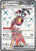Farigiraf ex 194/162 Holofoil — Temporal Forces Pokémon card