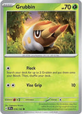 Grubbin 018/162 — Temporal Forces Pokémon card