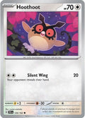 Hoothoot 126/162 — Temporal Forces Pokémon card
