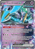Iron Crown ex 081/162 Holofoil, Temporal Forces Pokémon card