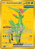 Iron Leaves ex 213/162 Holofoil — Temporal Forces Pokémon card