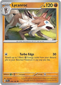 Lycanroc 090/162 Reverse Holofoil — Temporal Forces Pokémon card