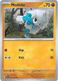 Meditite 082/162 — Temporal Forces Pokémon card