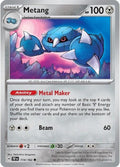 Metang 114/162 — Temporal Forces Pokémon card
