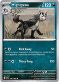 Mightyena 106/162 — Temporal Forces Pokémon card
