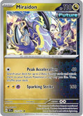 Miraidon 121/162 Reverse Holofoil — Temporal Forces Pokémon card