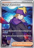Morty's Conviction 201/162 Holofoil — Temporal Forces Pokémon card