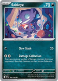 Sableye 107/162 — Temporal Forces Pokémon card